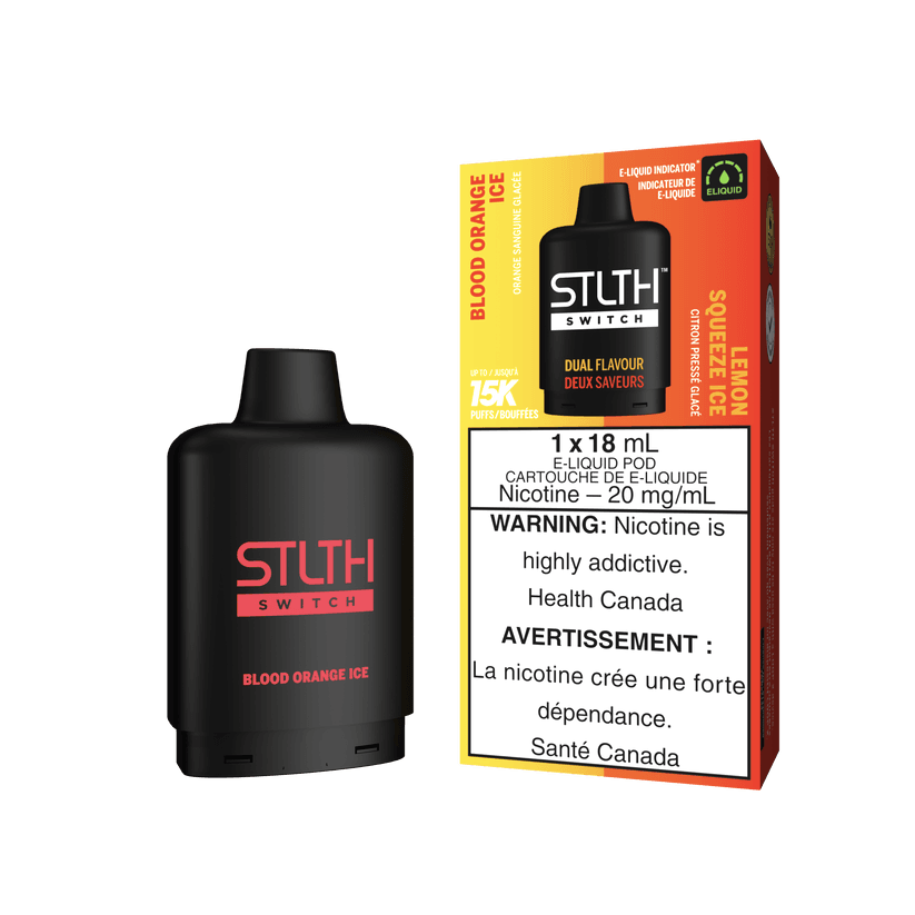STLTH SWITCH 15K BLOOD ORANGE ICE & LEMON SQUEEZE ICE