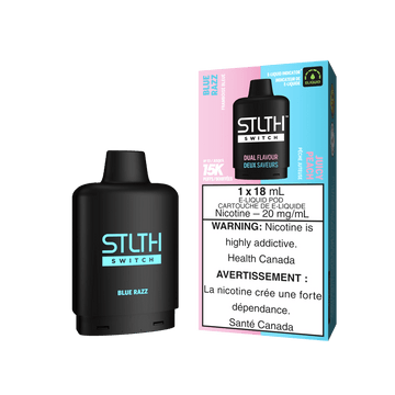 STLTH SWITCH 15K BLUE RAZZ & JUICY PEACH