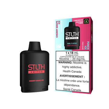 STLTH SWITCH 15K Cherry Grape Ice & Punch Ice