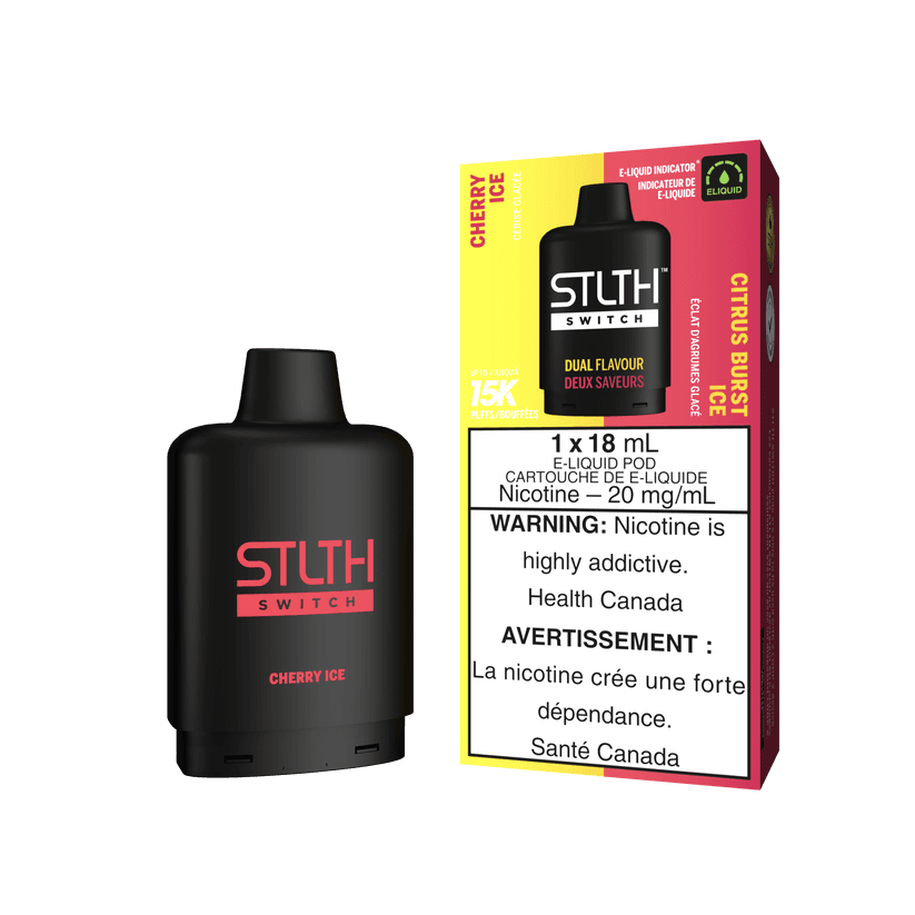 STLTH SWITCH 15K CHERRY ICE & CITRUS BURST ICE