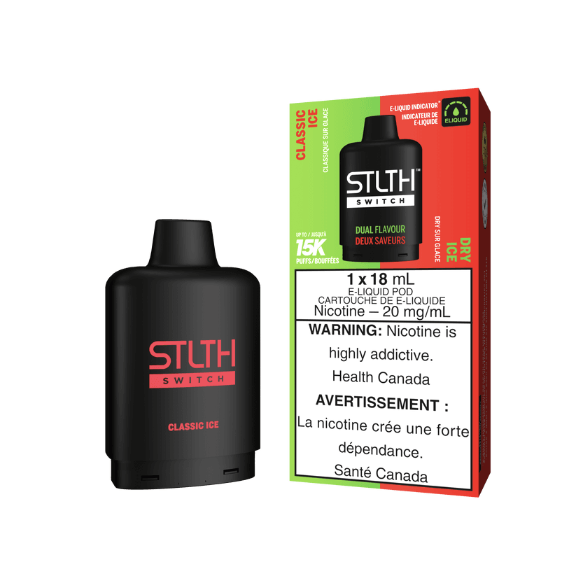 STLTH SWITCH 15K CLASSIC ICE & DRY ICE