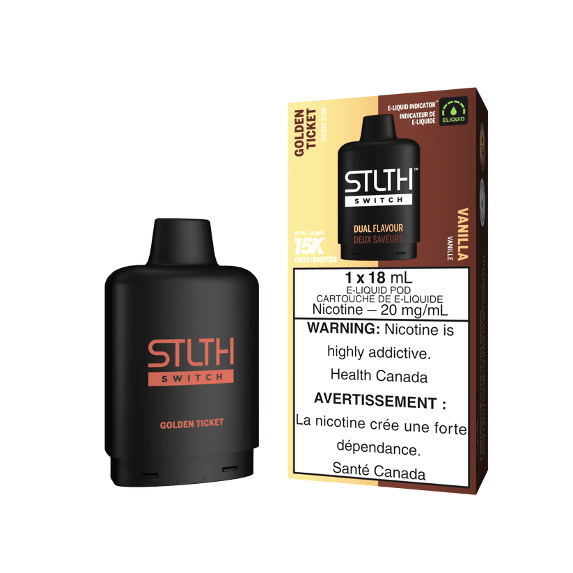 STLTH SWITCH 15K GOLDEN TICKET & VANILLA