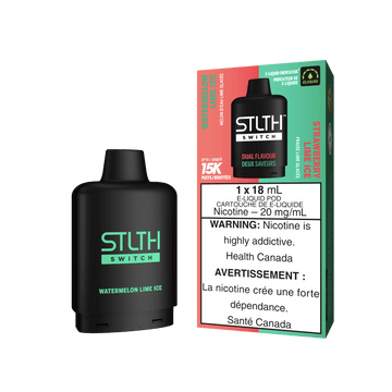 STLTH SWITCH 15K WATERMELON LIME ICE & StrawberryLIME ICE