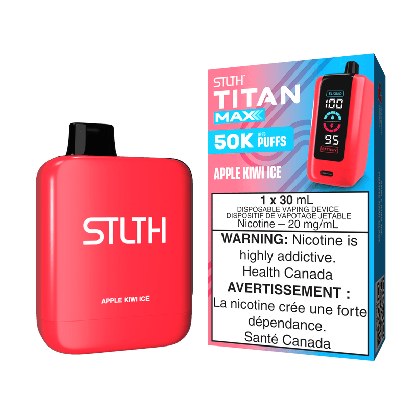 STLTH TITAN MAX - Apple Kiwi Ice