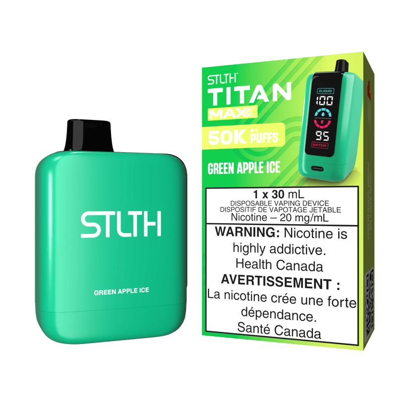 STLTH TITAN MAX - Green Apple Ice