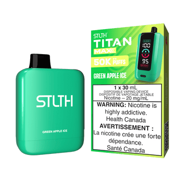 STLTH TITAN MAX - Green Apple Ice