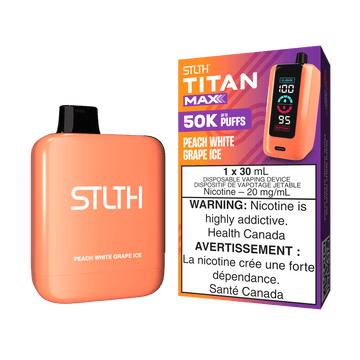 STLTH TITAN MAX - Peach White Grape Ice