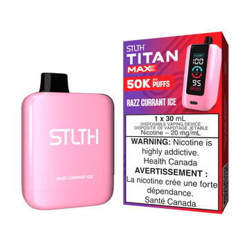 STLTH TITAN MAX - Razz Currant Ice