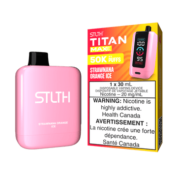 STLTH TITAN MAX - Strawnana Orange Ice