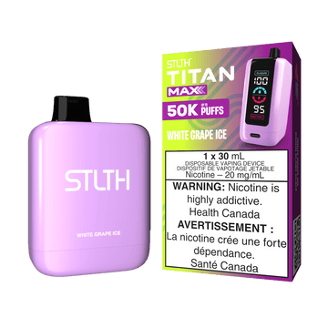 STLTH TITAN MAX - White Grape Ice
