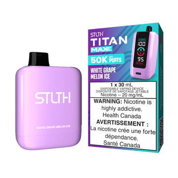 STLTH TITAN MAX - White Grape Melon Ice