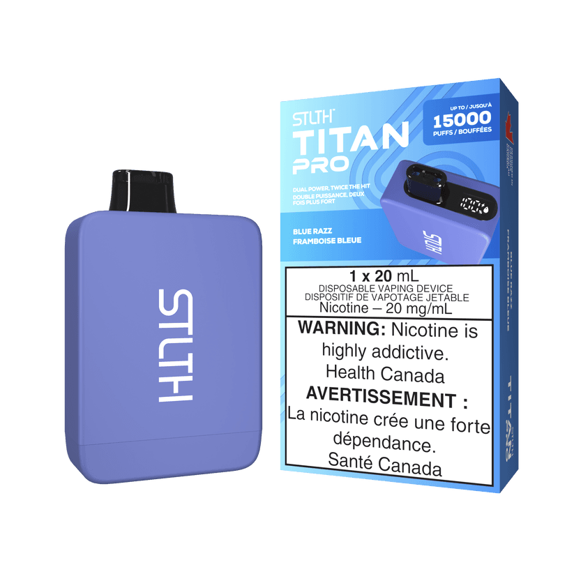 STLTH TITAN PRO - Blue Razz