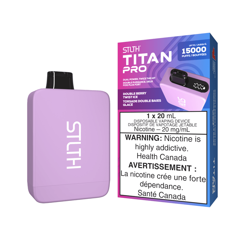 STLTH TITAN PRO - Double Berry Twist Ice