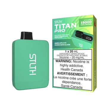 STLTH TITAN PRO - Green Apple Ice