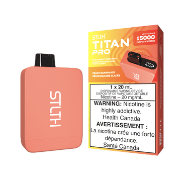 STLTH TITAN PRO - Peach Banana Ice