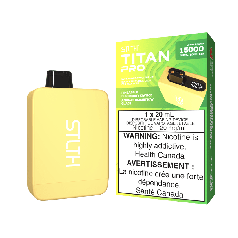 STLTH TITAN PRO - Pineapple Blueberry Kiwi Ice
