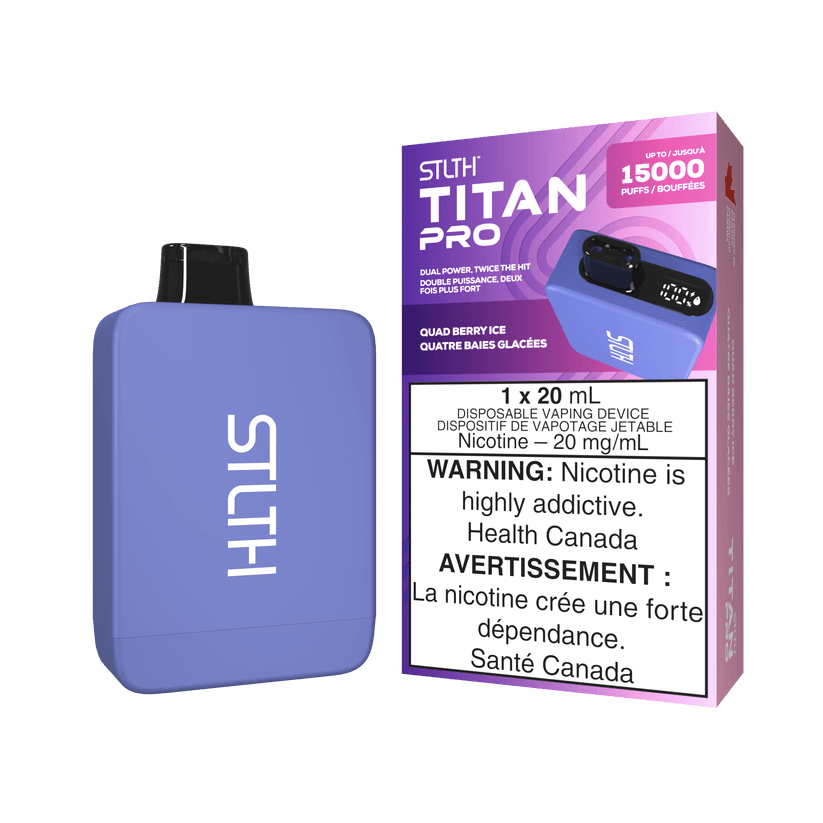 STLTH TITAN PRO - Quad Berry Ice