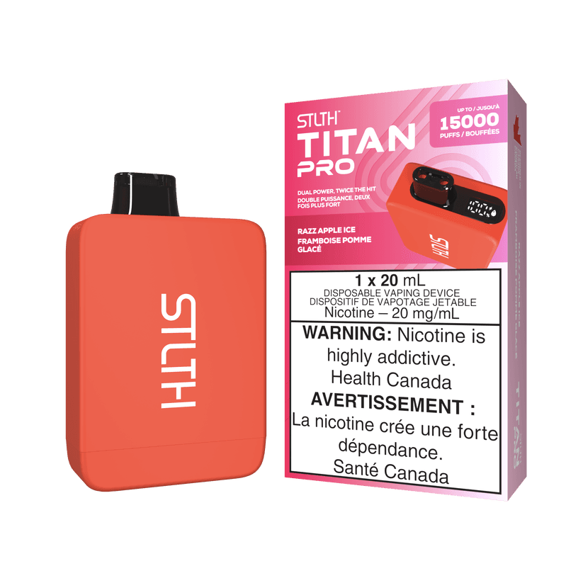 STLTH TITAN PRO - Razz Apple Ice