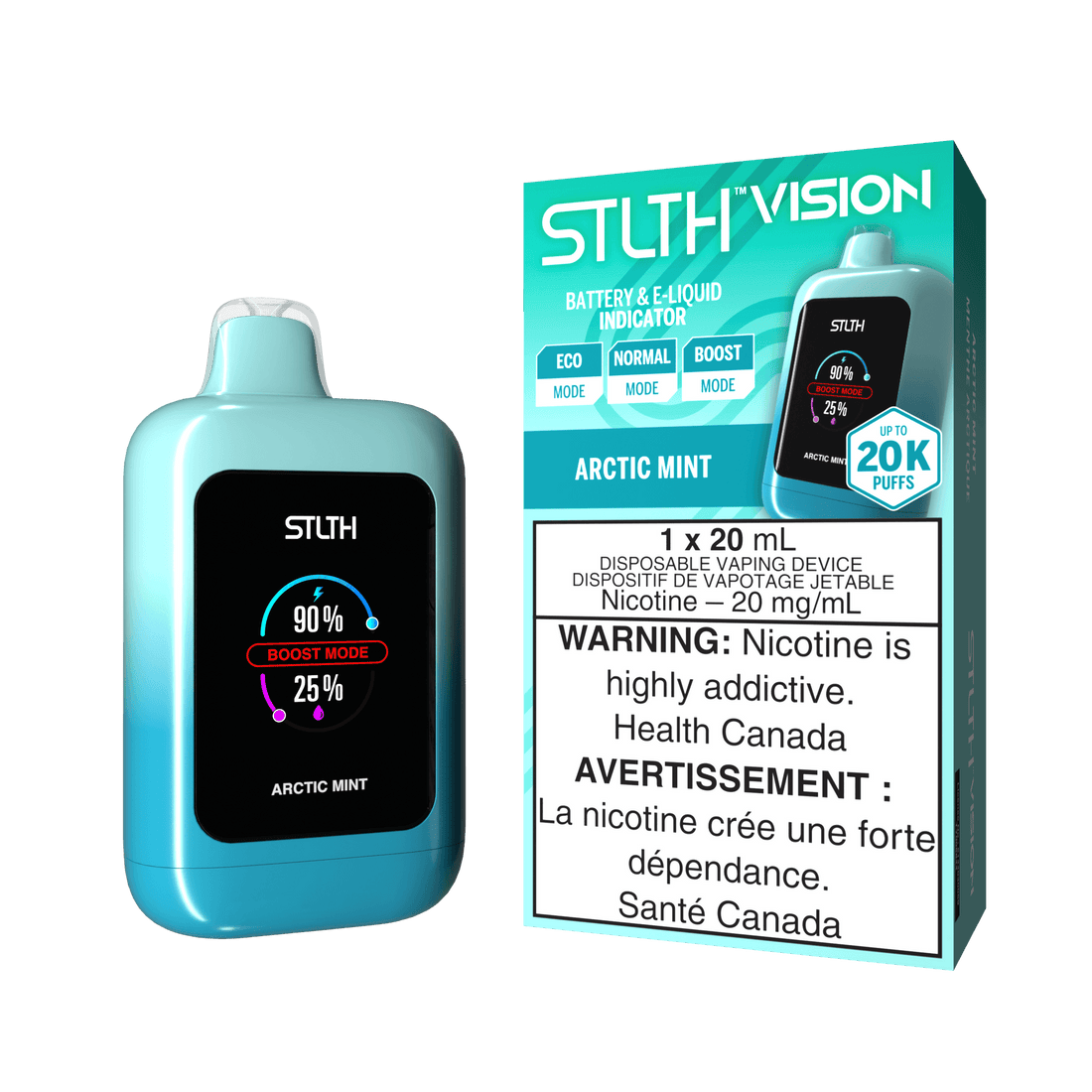 STLTH VISION 20K ARCTIC MINT
