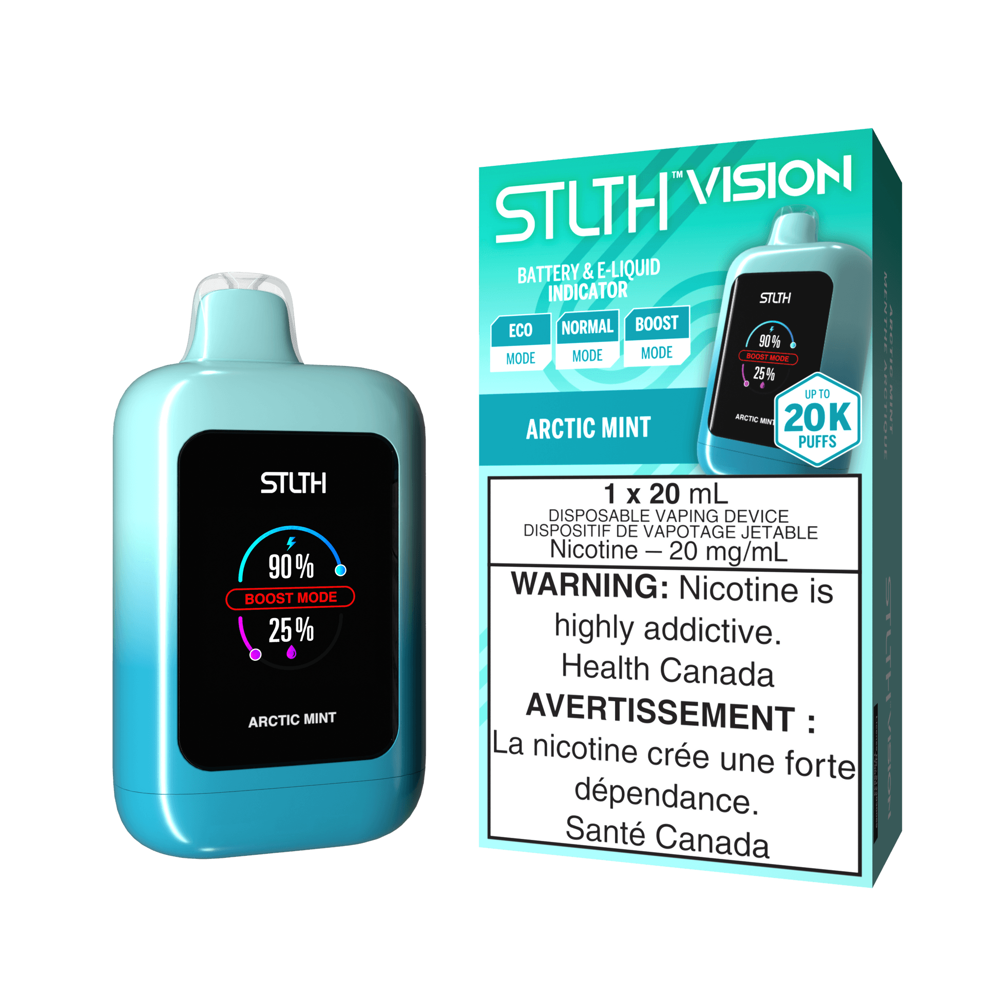 STLTH VISION 20K ARCTIC MINT