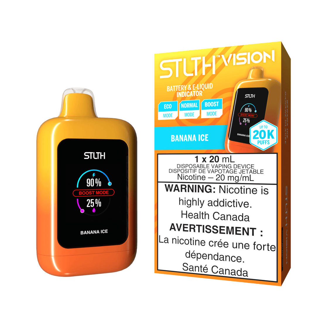 STLTH VISION 20K Banana Ice