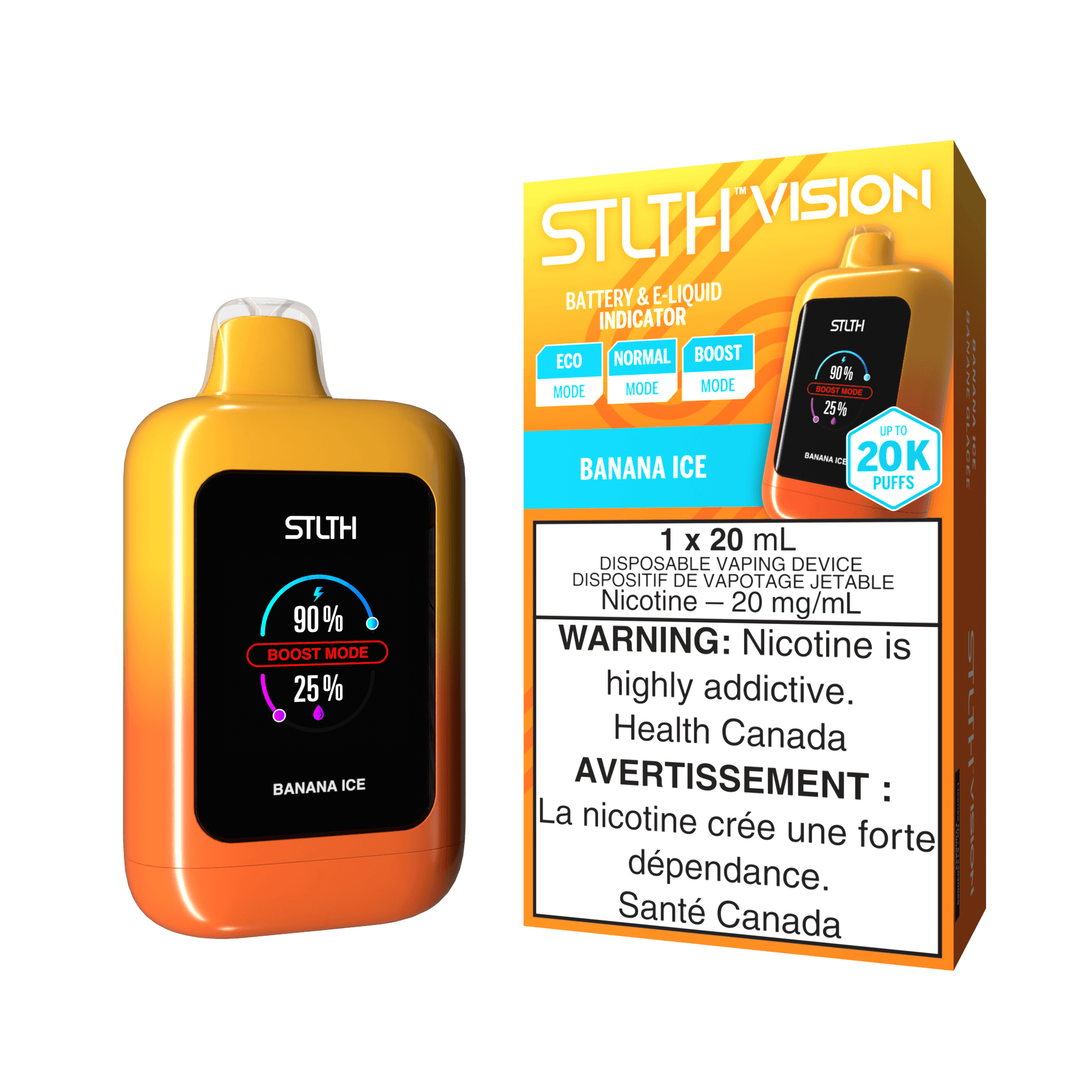 STLTH VISION 20K Banana Ice