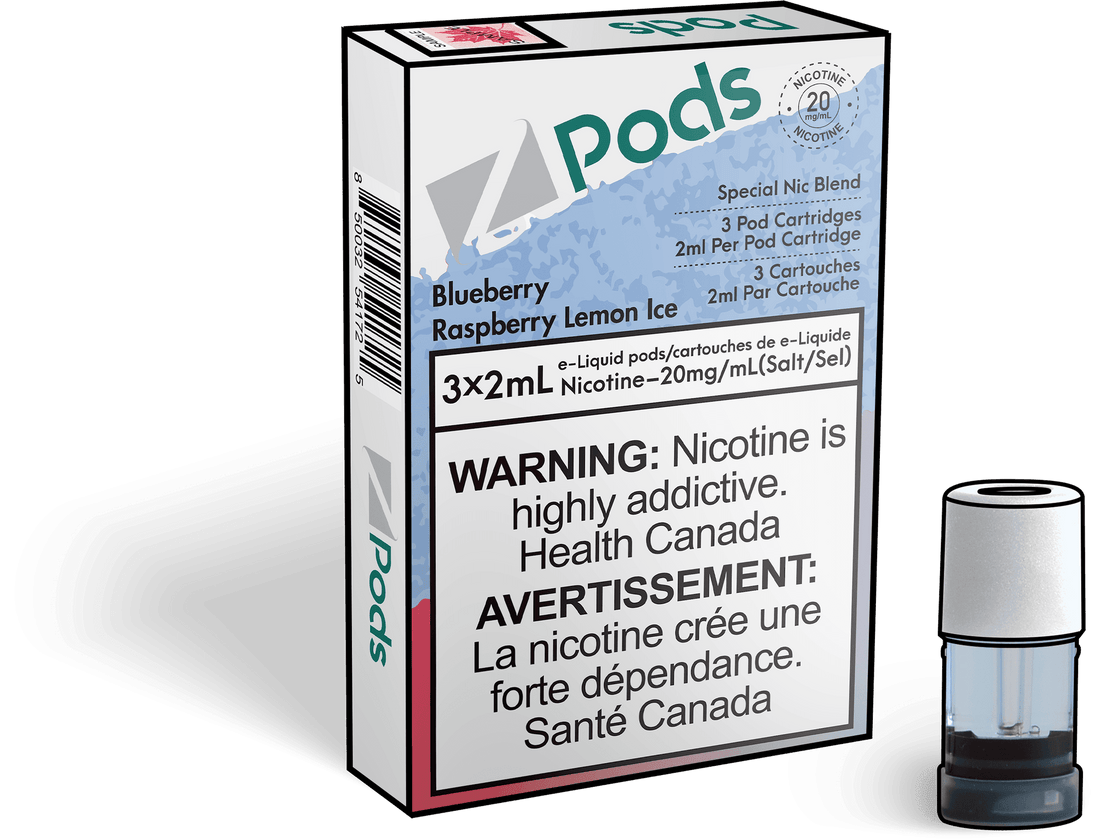 Z Pods-Blueberry Raspberry Lemon Ice