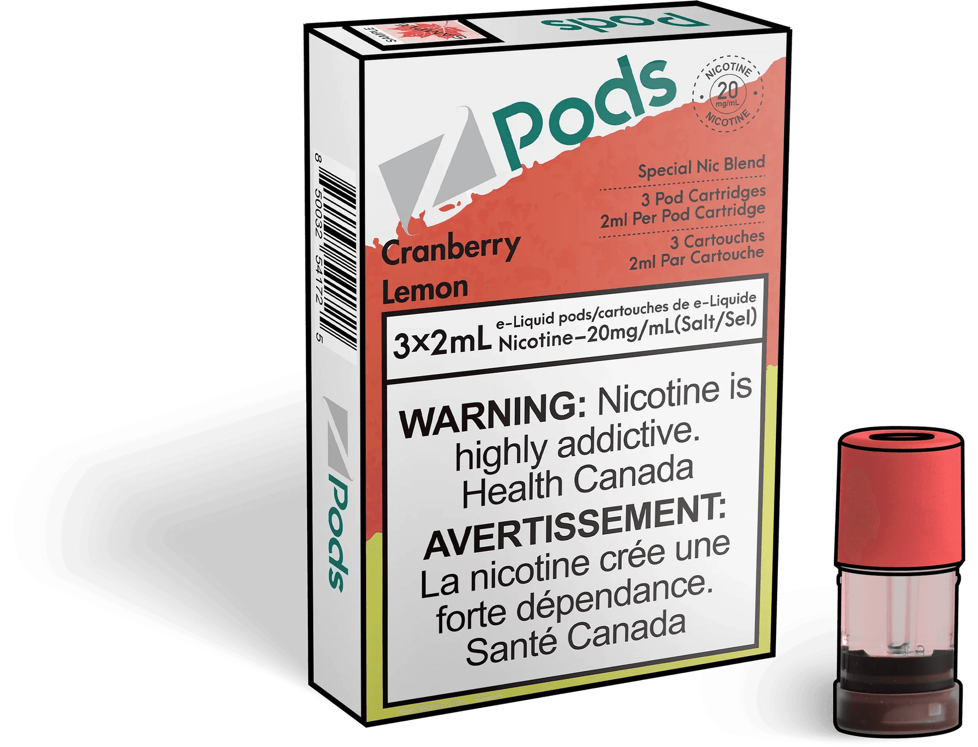 Z Pods Cranberry Lemon