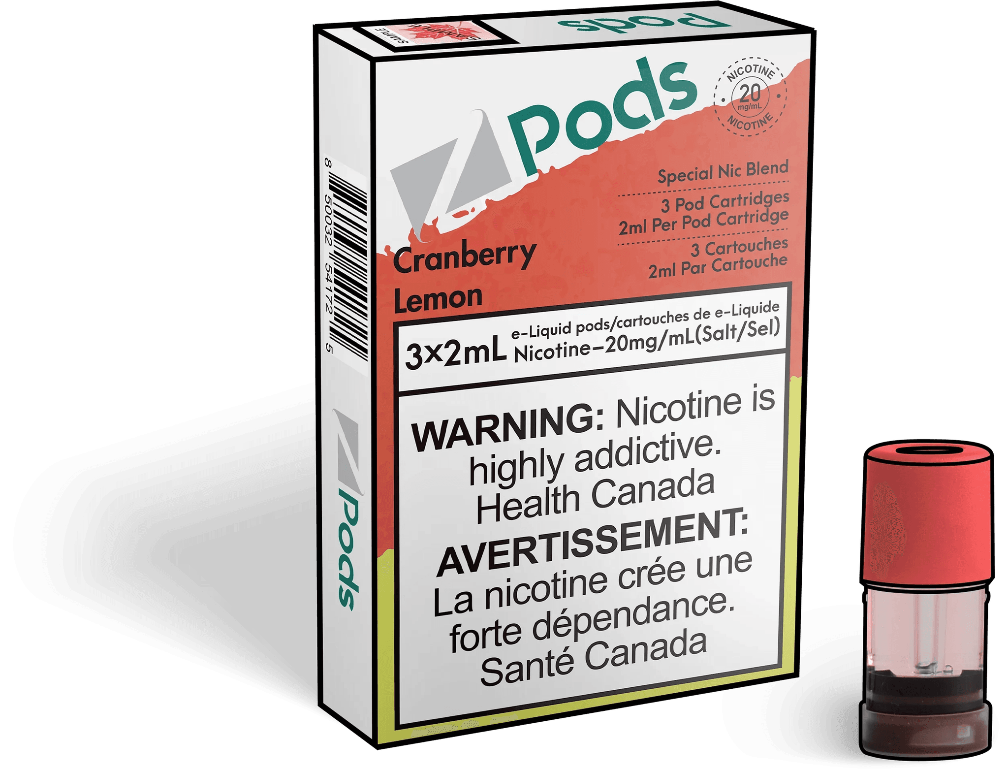 Z Pods Cranberry Lemon