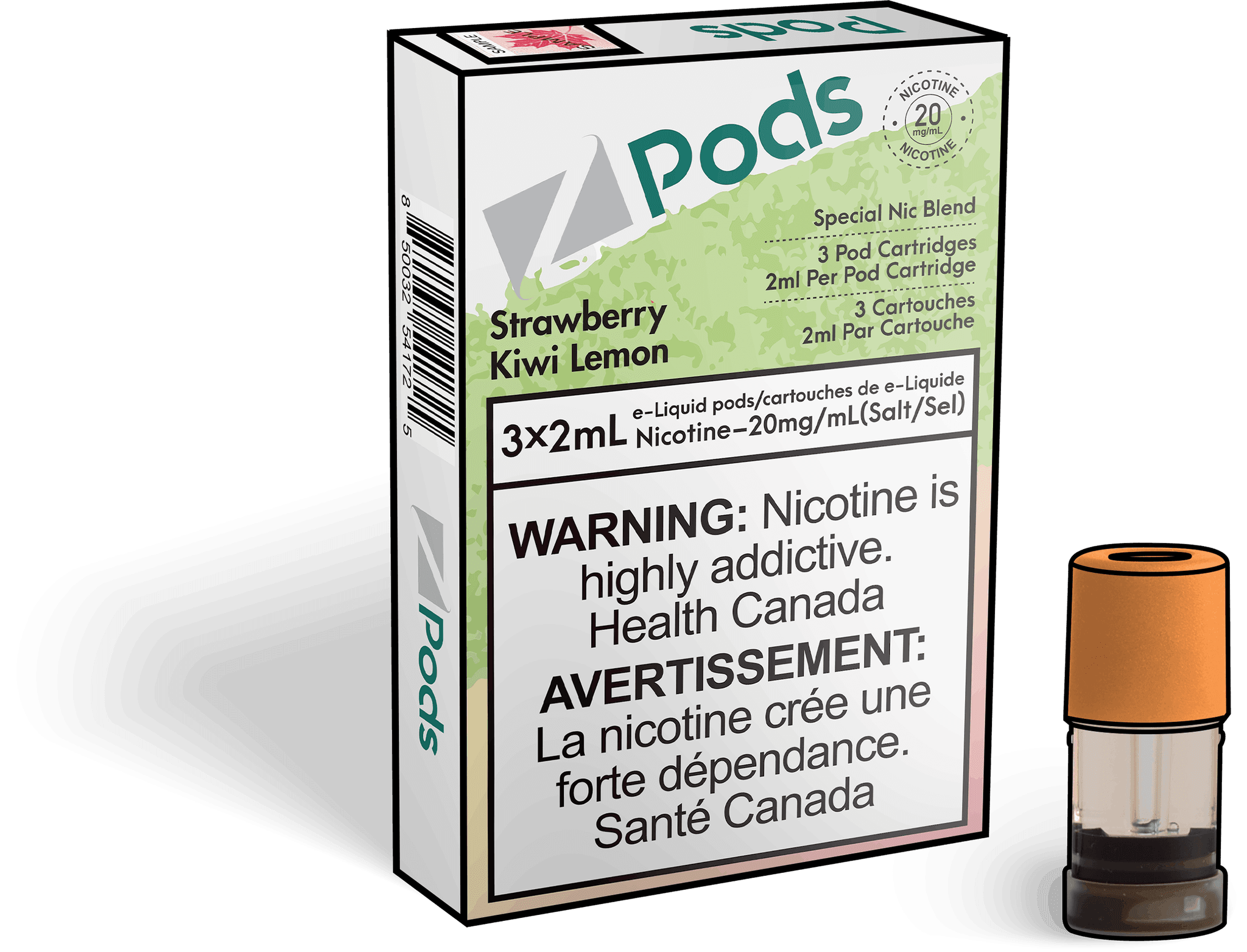 Z Pods-Kiwi Lemon