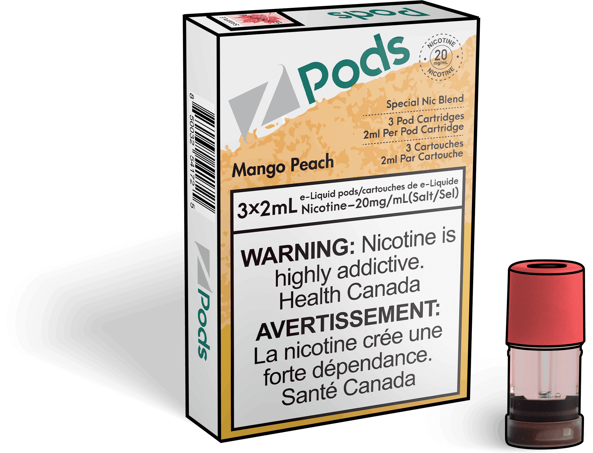 Z Pods-Mango Peach