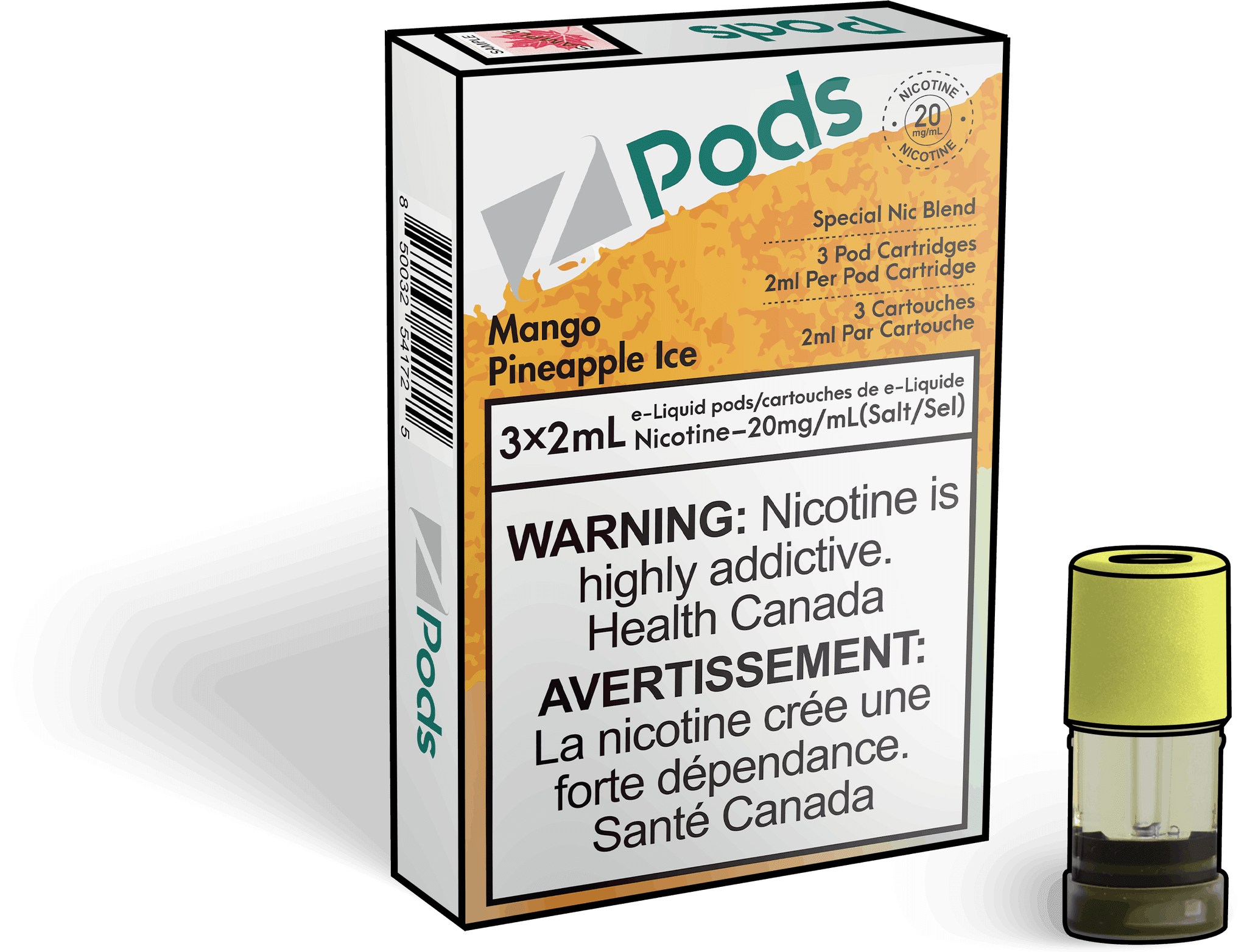 Z Pods-Mango Pineapple Ice