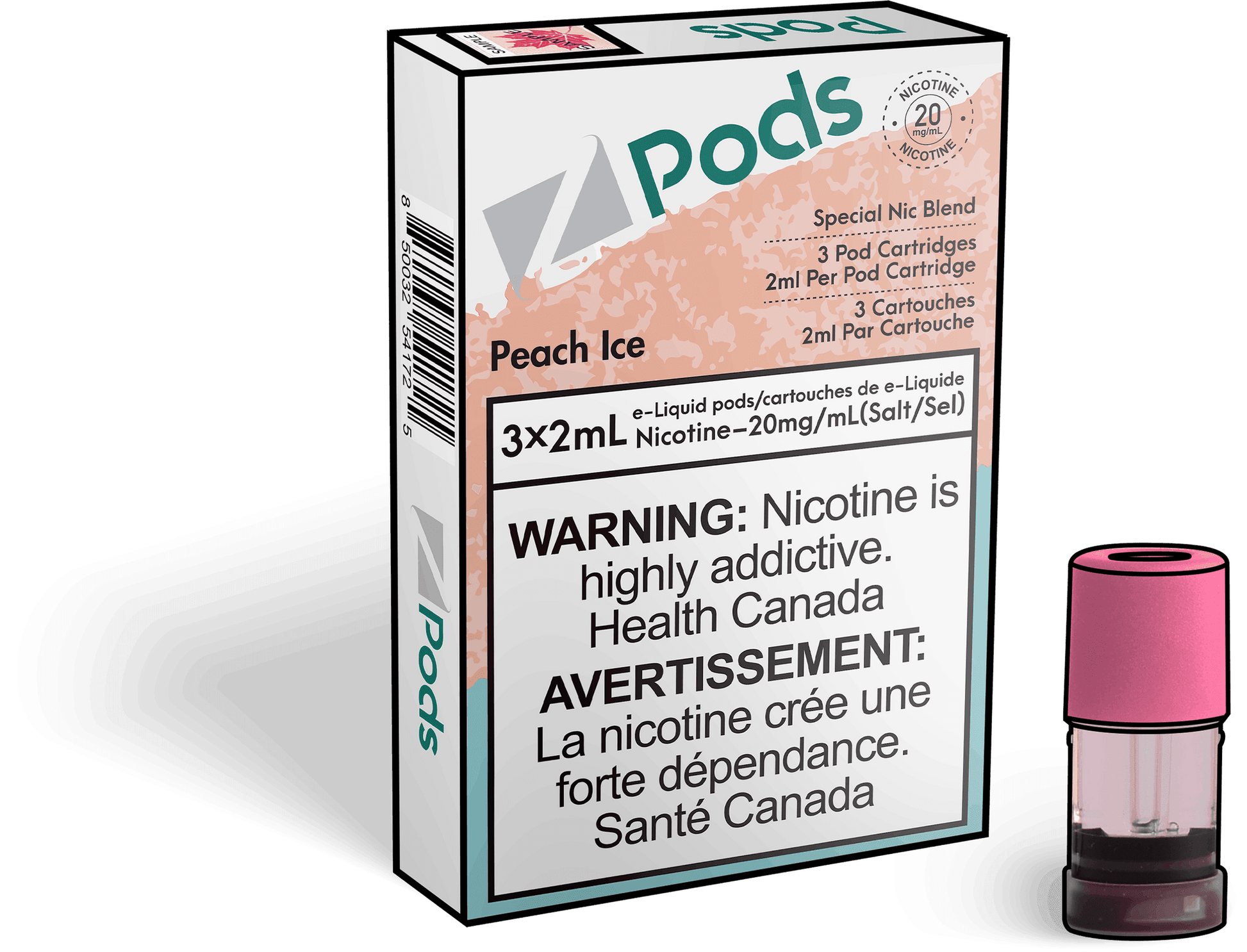 Z Pods Multi Peach Ice