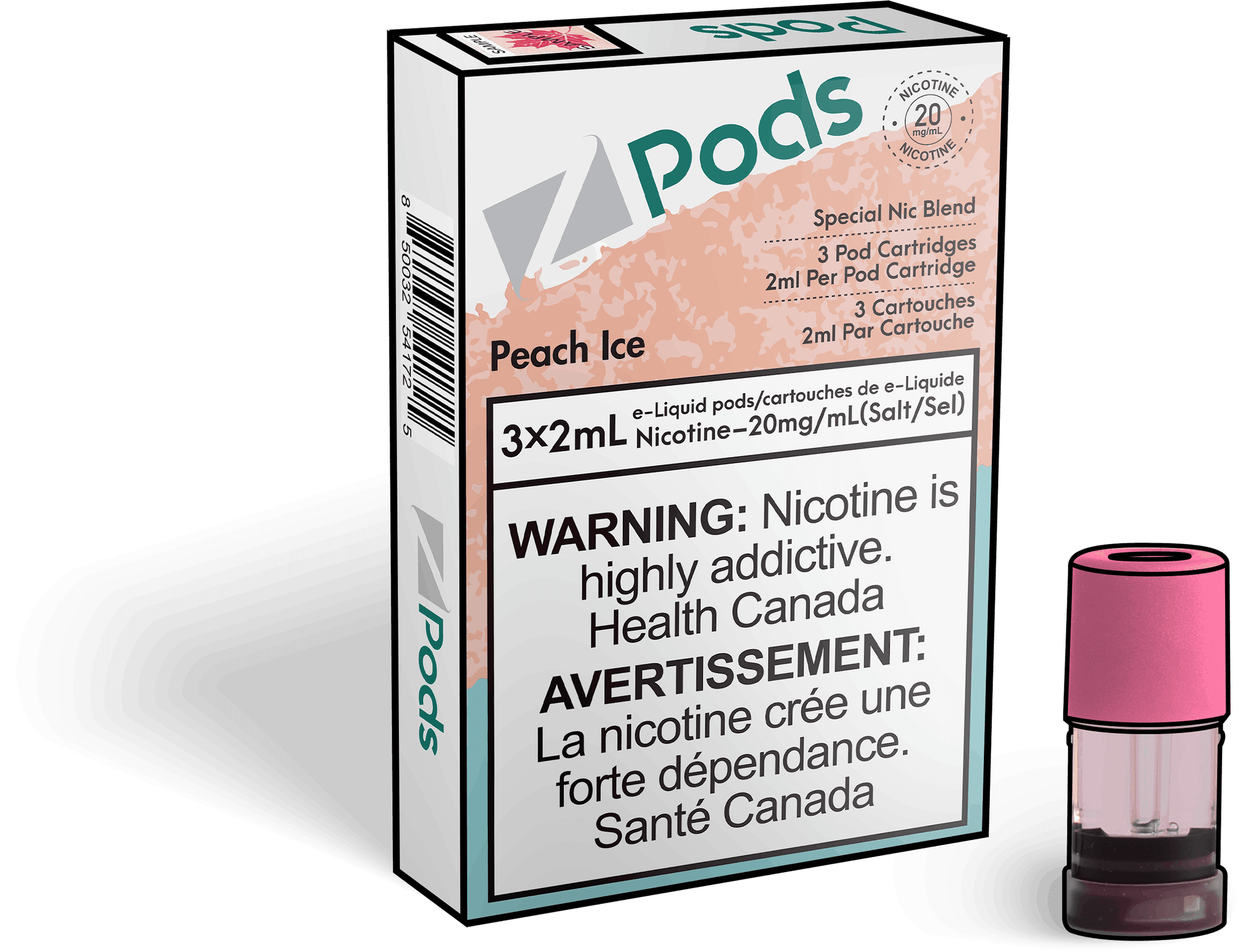 Z Pods Multi Peach Ice