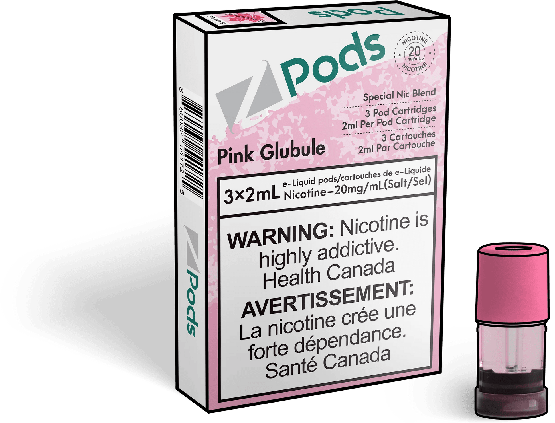 Z Pods-Chew (Pink Glubule)