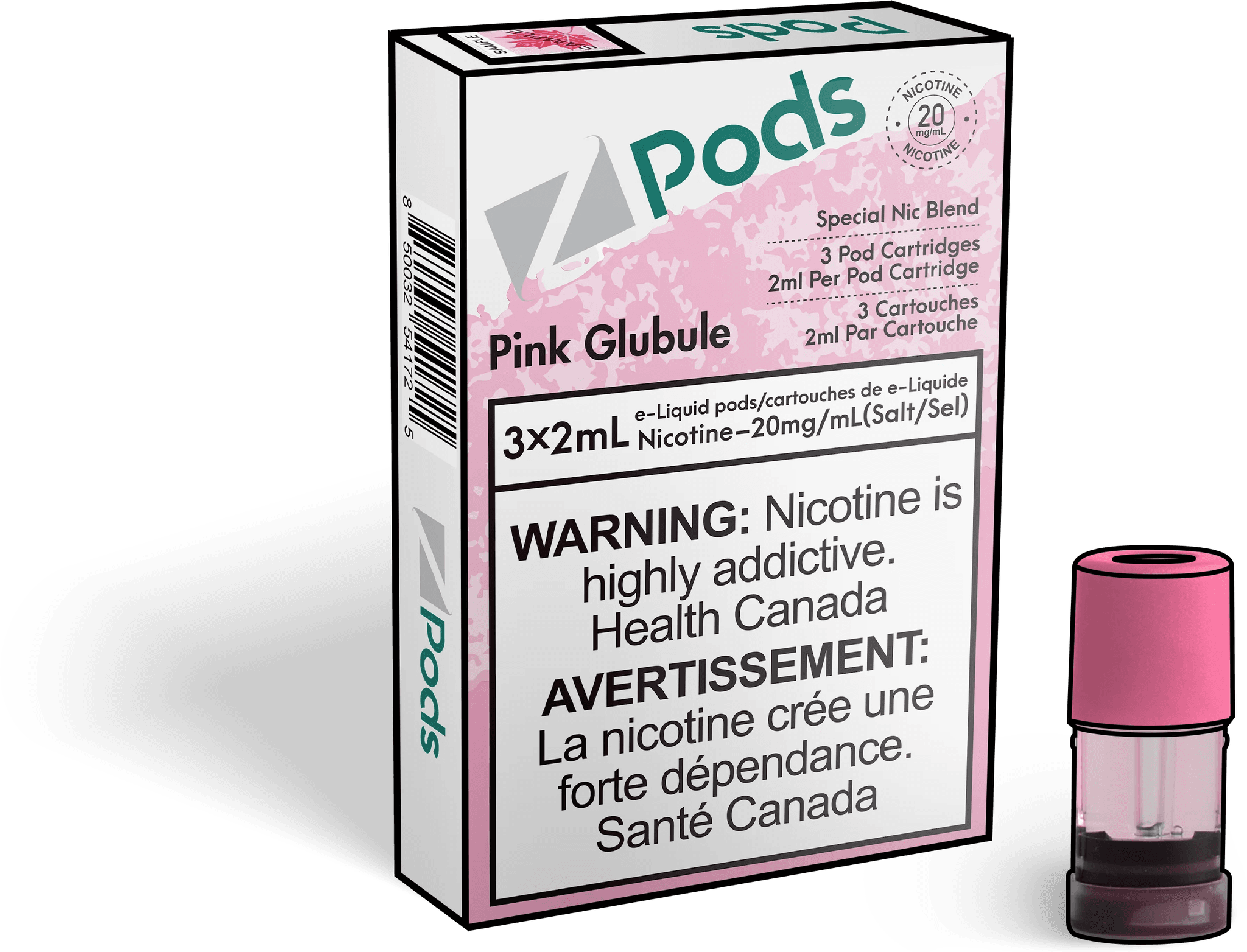 Z Pods-Chew (Pink Glubule)
