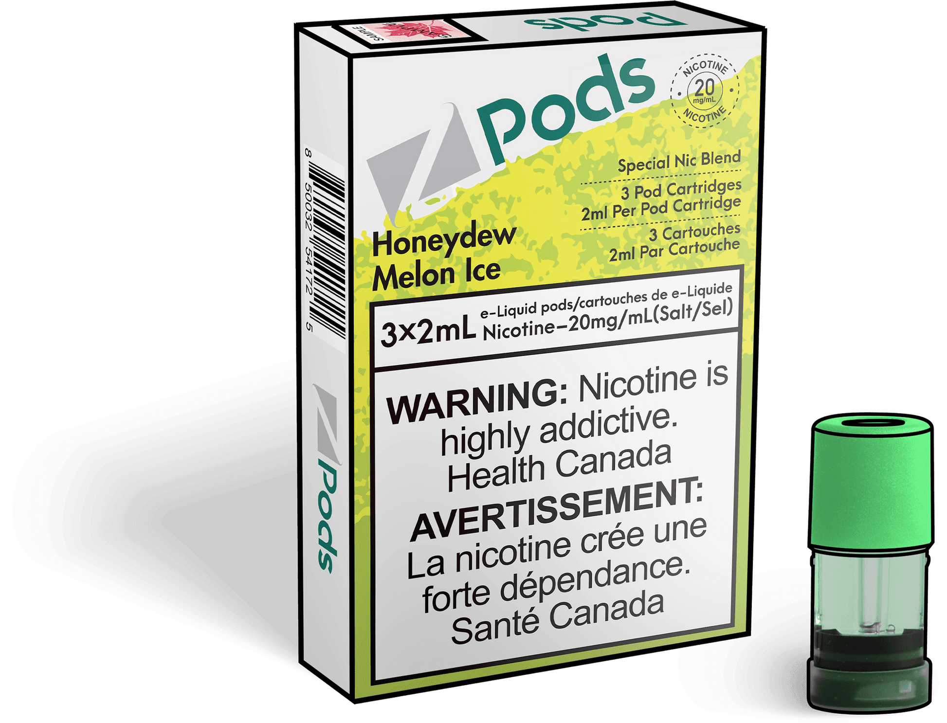 Z PODS Honeydew Melon Ice