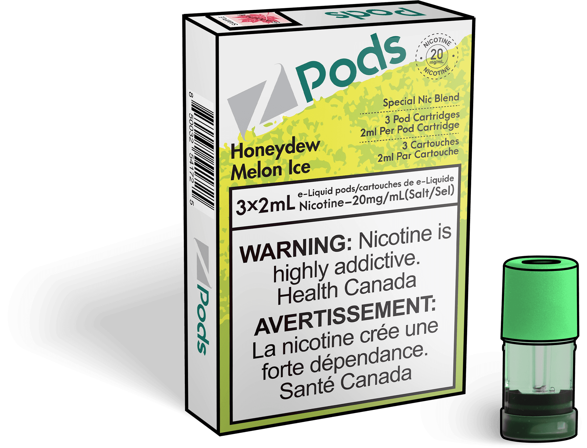 Z PODS Honeydew Melon Ice