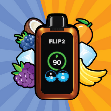 FLIP 2 11K Coconut Berry Ice & Orange Banana Ice