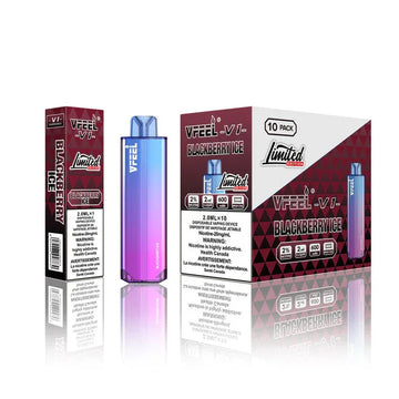 VFEEL V1 6000 Puffs - Blackberry Ice