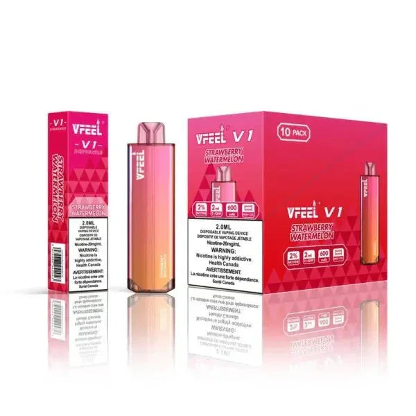 VFEEL V1 6000 Puffs - Strawberry Watermelon