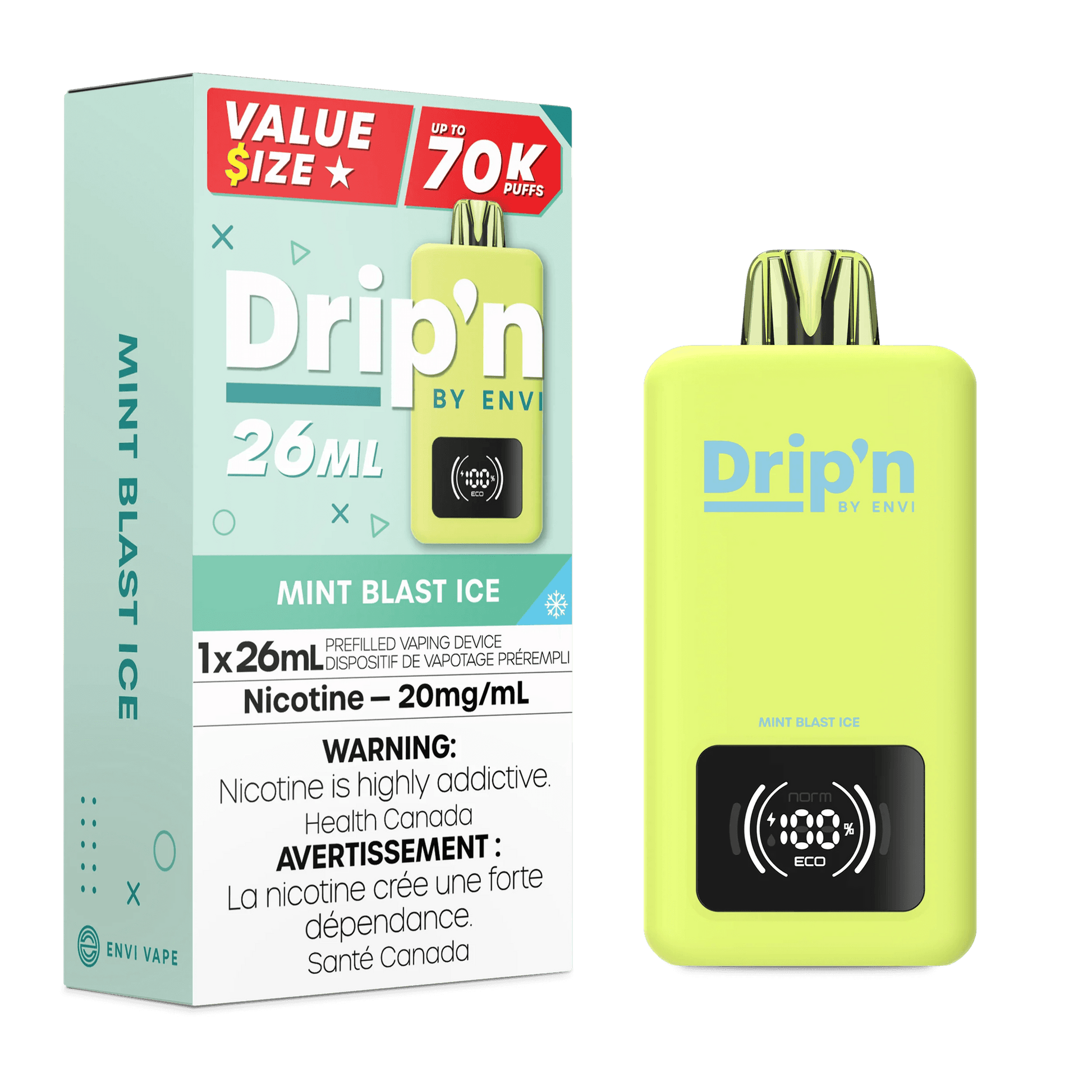 DRIP'N 70K Mint Blast Ice