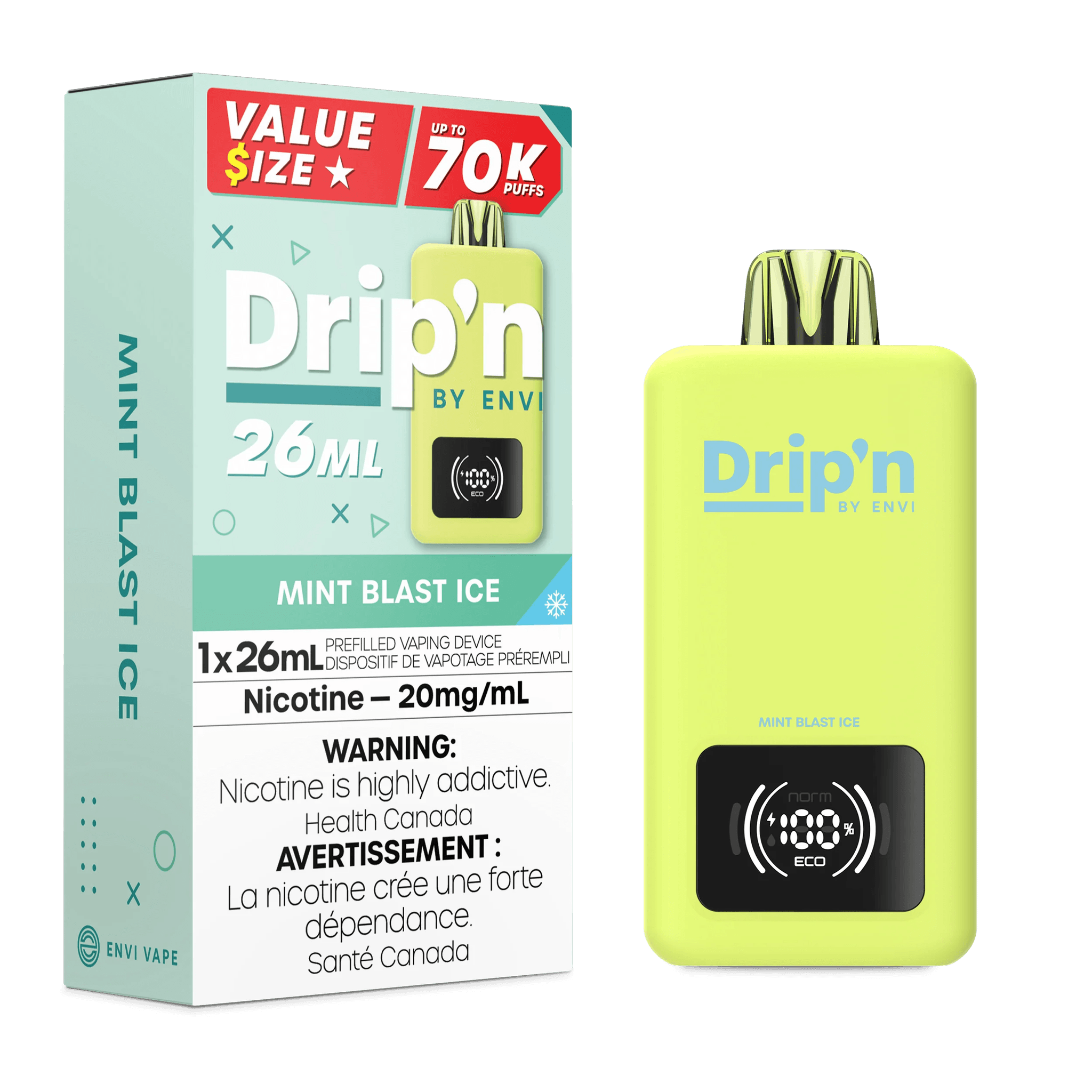 DRIP'N 70K Mint Blast Ice