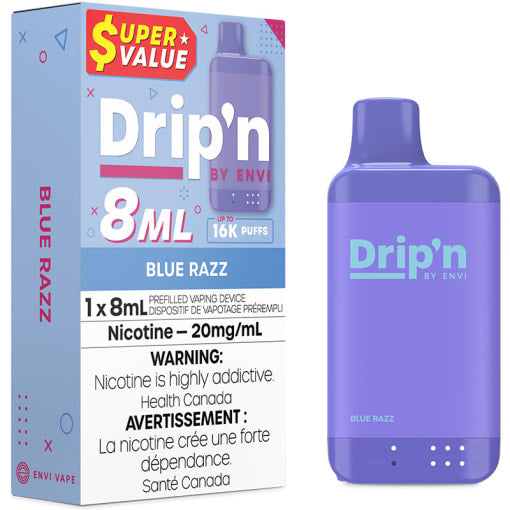 DRIP'N 16K Blue Razz