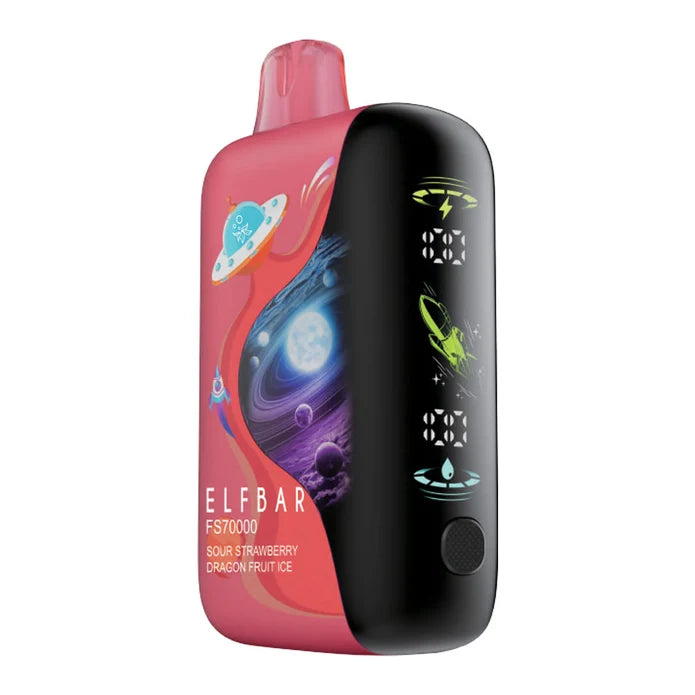 ELFBAR FS 70K - SOUR STRAWBERRY DRAGON FRUIT ICE