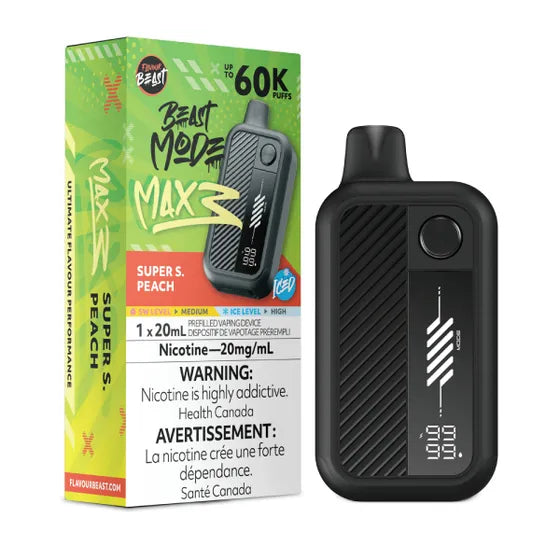 FLAVOUR BEAST BEAST MODE MAX 3 60K - Super S. peach