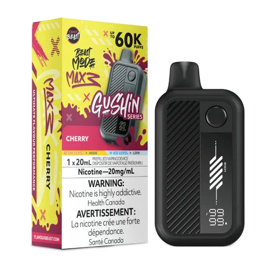 FLAVOUR BEAST BEAST MODE MAX 3 60K - Gushin Cherry