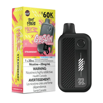 FLAVOUR BEAST BEAST MODE MAX 3 60K - Gushin Strawberry