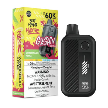 FLAVOUR BEAST BEAST MODE MAX 3 60K - Gushin Watermelon Apple