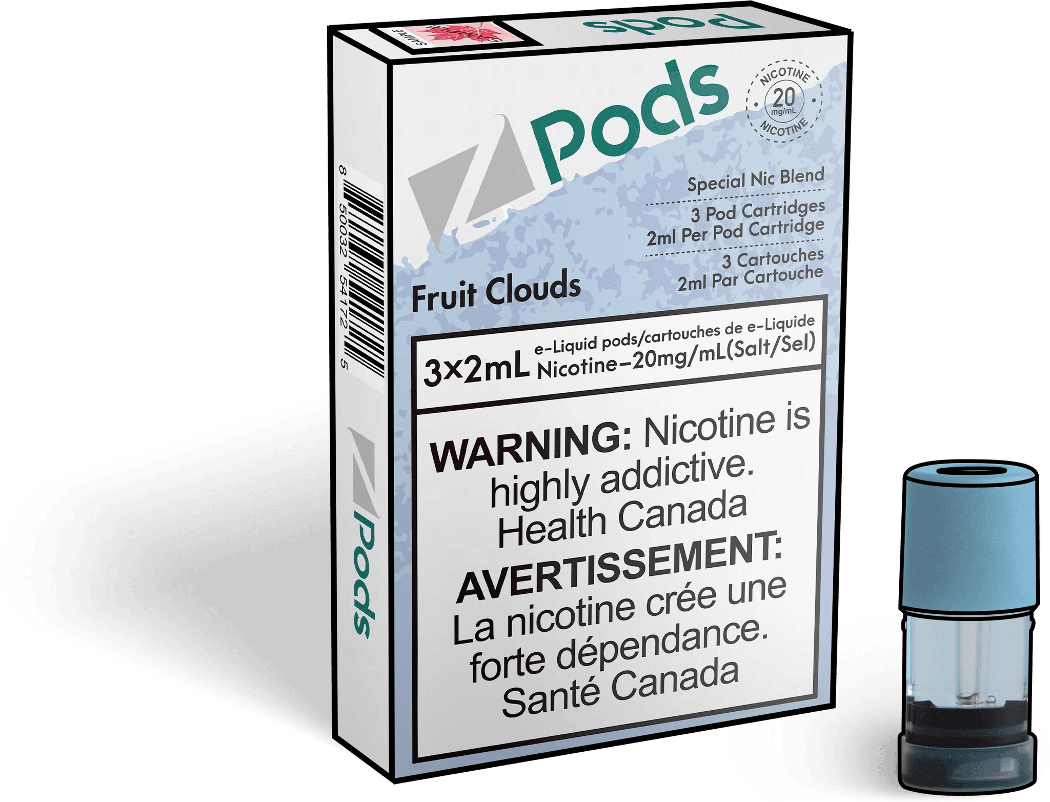 Zpods Fruit Clouds (Cotton Fluff)